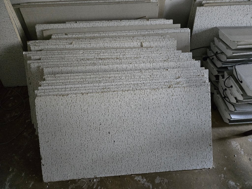 GRATIS Plafondplaten systeemplafond (60x120), Ophalen, Gebruikt, Overige materialen, Minder dan 20 mm