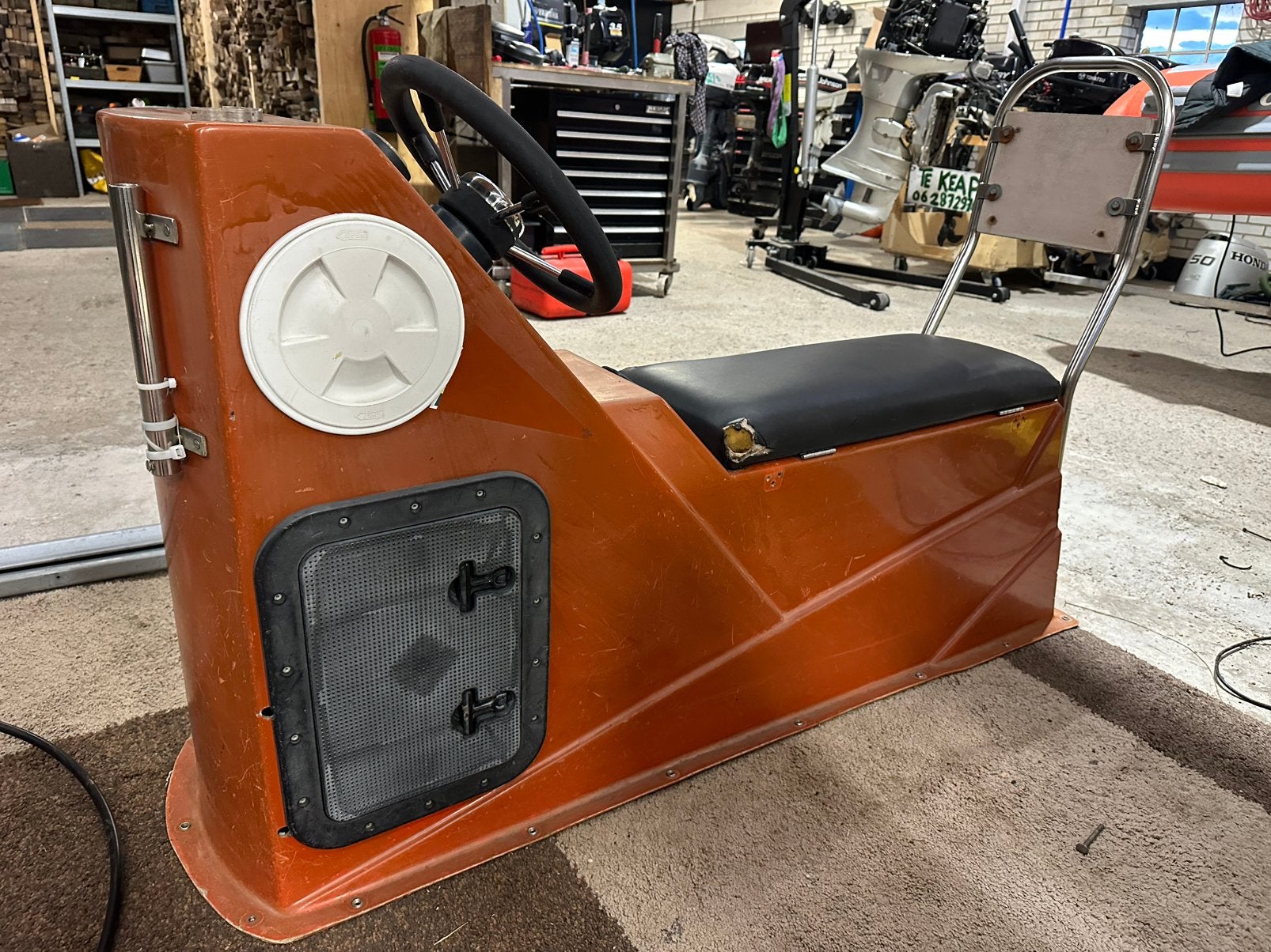 Jockeyseat stevig met stuursysteem!, Ophalen, Zo goed als nieuw, Interieur en Kussens