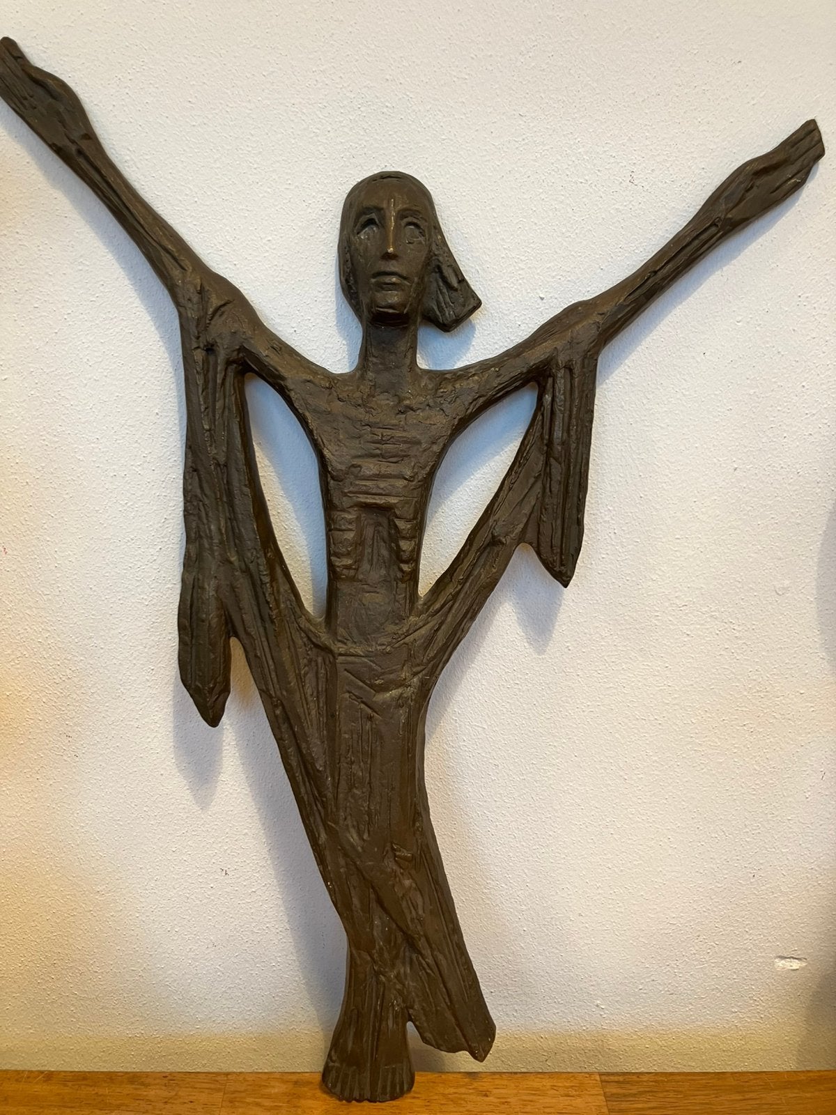 Vintage bronzen beeld. Christus. Joseph Krautwald, Ophalen of Verzenden