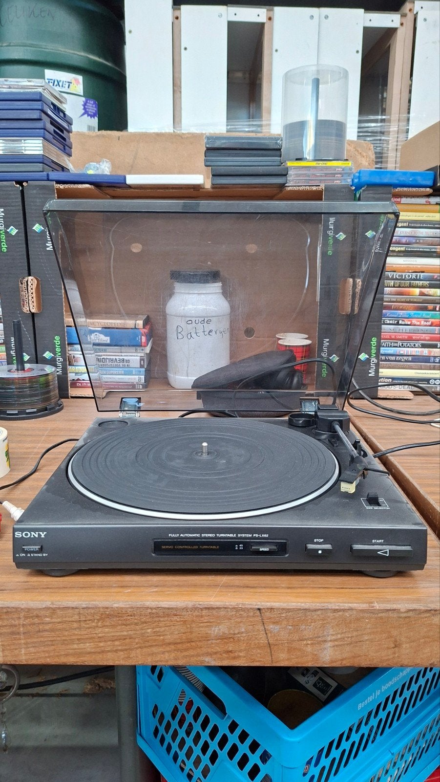 Sony platenspeler PS-LX62, Ophalen, Zo goed als nieuw, Overige merken