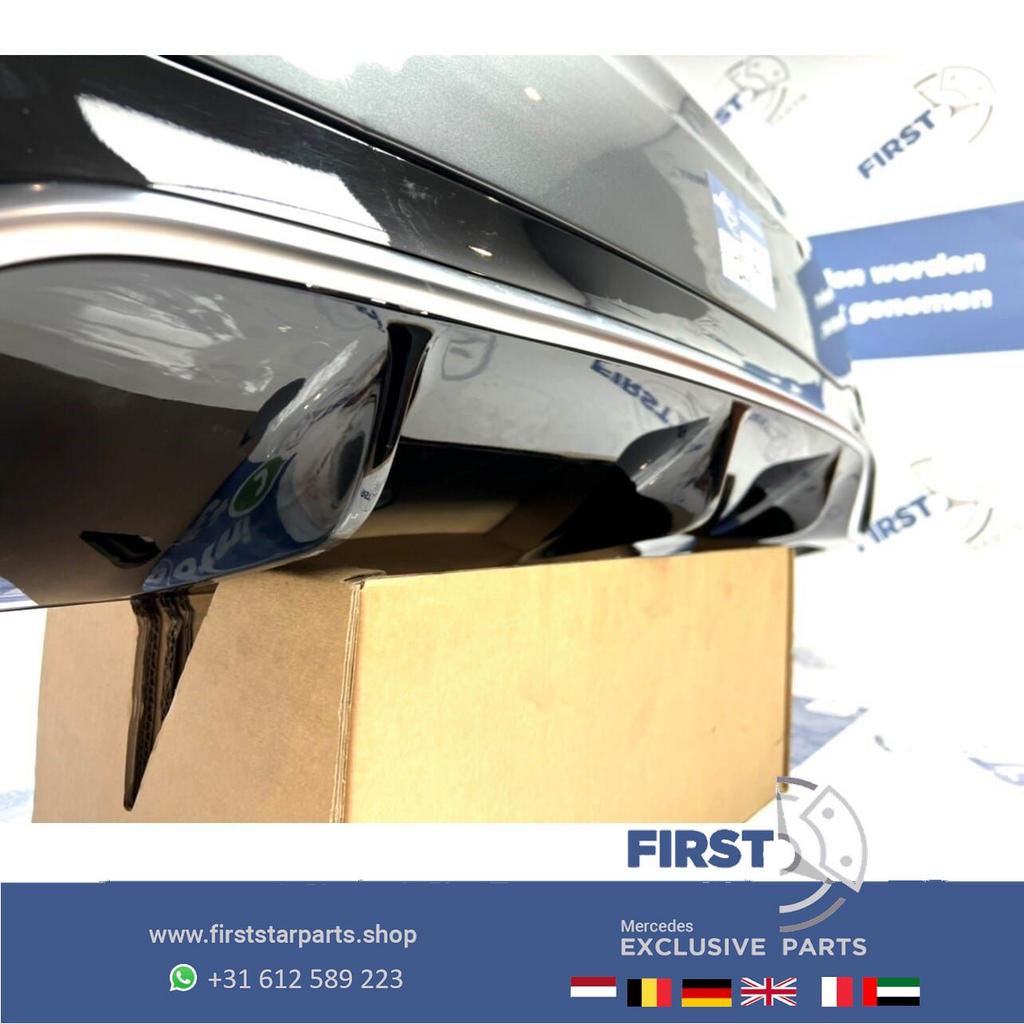 W213 E63 E63S AMG ACHTERBUMPER + DIFFUSER Mercedes E Klasse, Gebruikt, -, Ophalen of Verzenden, Achter
