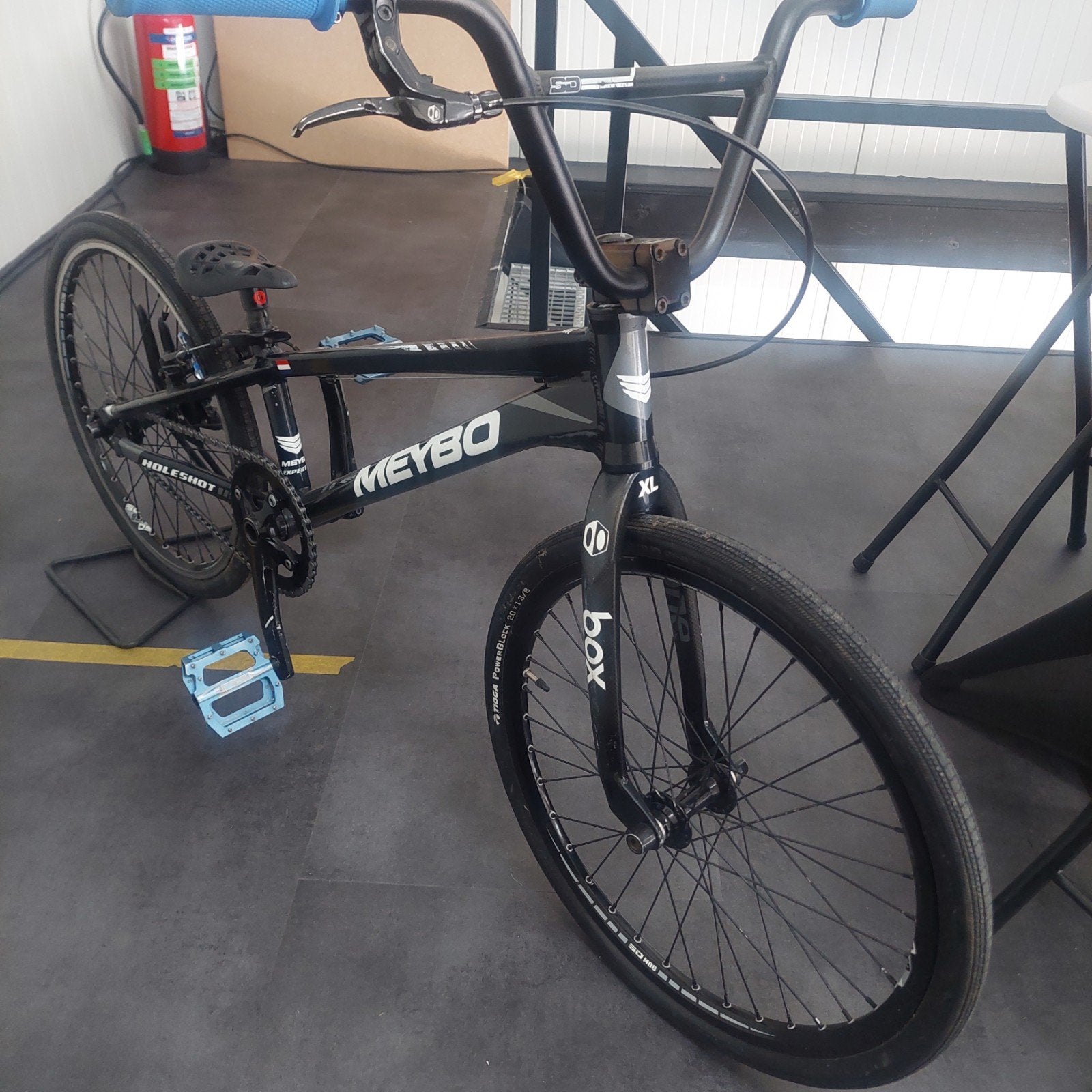 Meybo Expert XL Holeshot BMX crossfiets, Fietsen en Brommers, Ophalen, Gebruikt, Velgrem, Meybo