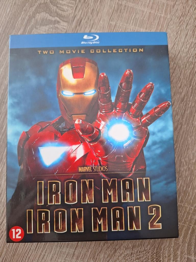 Iron Man 1 & 2 Blu-ray Collectie - Marvel Studios, Cd's en Dvd's, Blu-ray, Ophalen of Verzenden, Zo goed als nieuw, Actie, Boxset