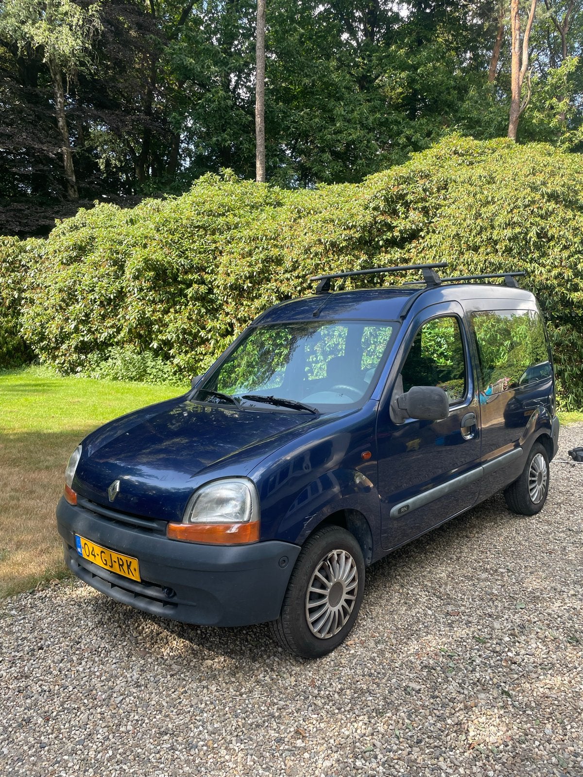 Renault Kangoo 1.4 Euro 2000 2000 Blauw, Auto's, 4 cilinders, Blauw, Origineel Nederlands, Handgeschakeld
