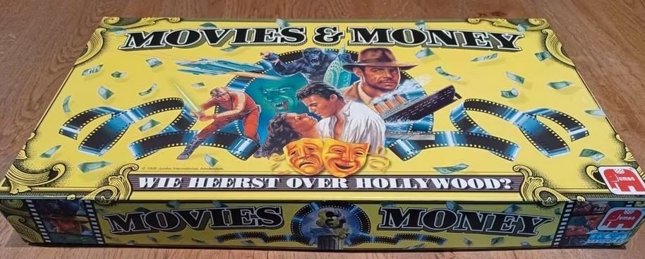 Gezelschapsspel: Movies & Money (Jumbo), Ophalen, Nieuw