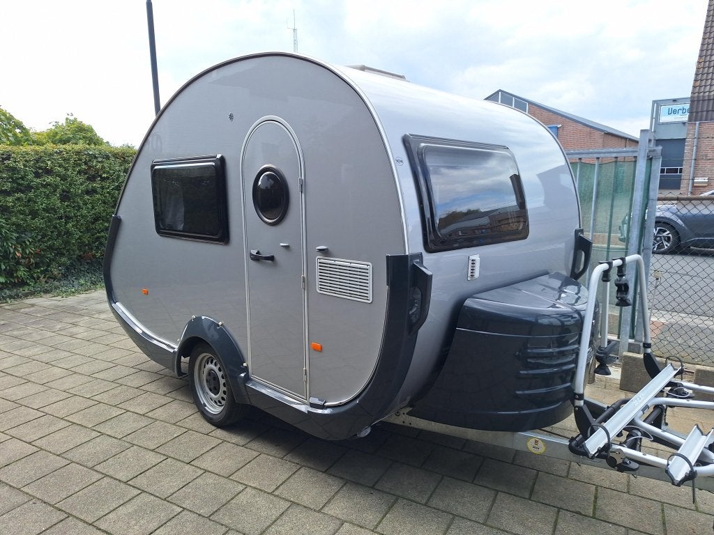 T@B Basic 320 MET LUIFEL EN FIETSDRAGER, Caravans en Kamperen, Overige typen, Rondzit, Tot en met 2, Bedrijf