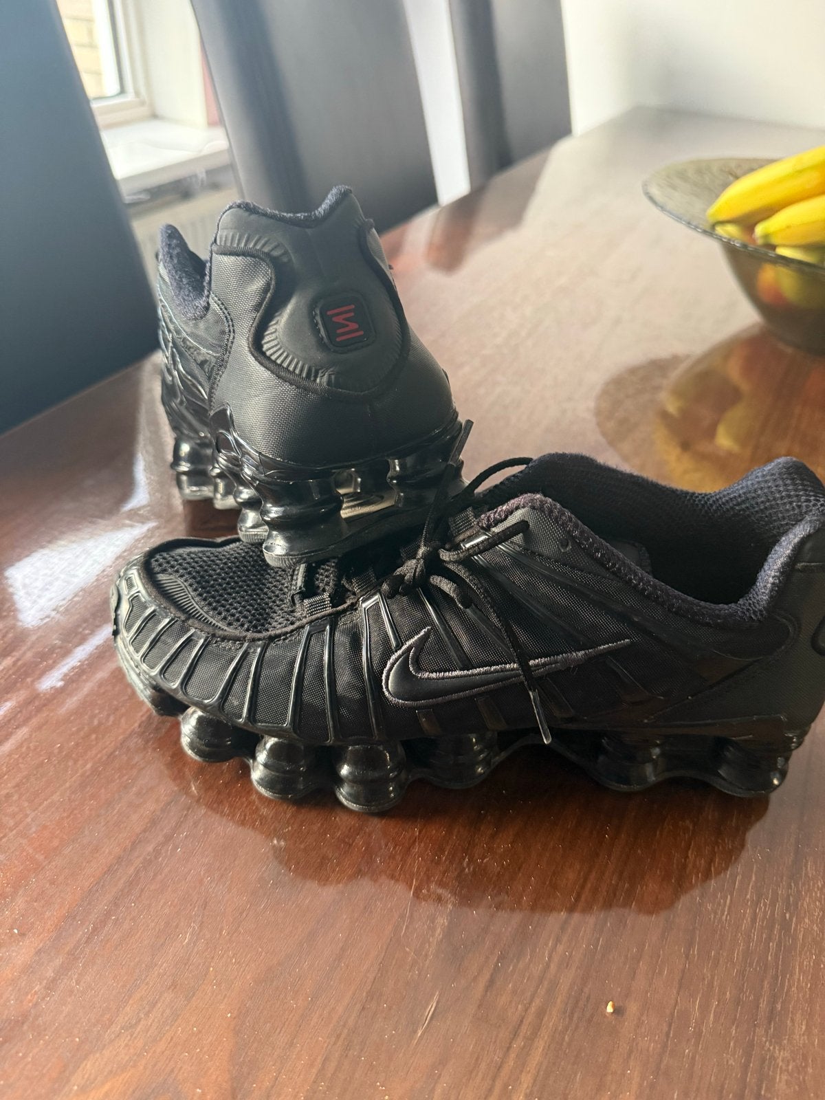 Nike Shox - Maat 41, Ophalen of Verzenden, Gedragen, Zwart, Sneakers of Gympen