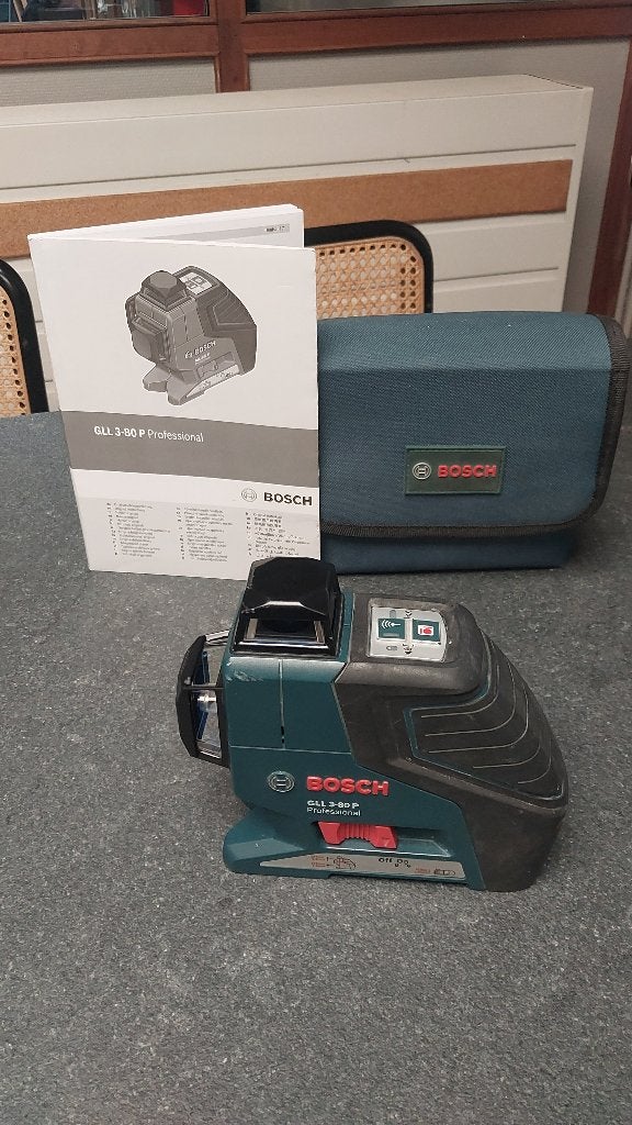 kruislijnlaser, Ophalen, Gebruikt, Overige meters