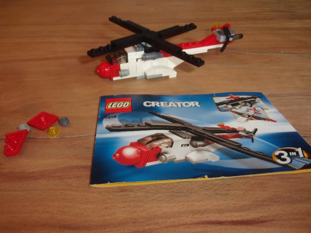 Lego Creator 4918-1 Mini Flyers uit 2007 (2), Gebruikt, Lego, Compleet, Ophalen of Verzenden