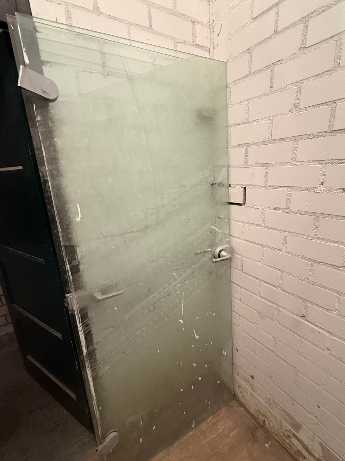 GRATIS 2 glazen deuren, Ophalen, Zo goed als nieuw, Binnendeur, 200 tot 215 cm