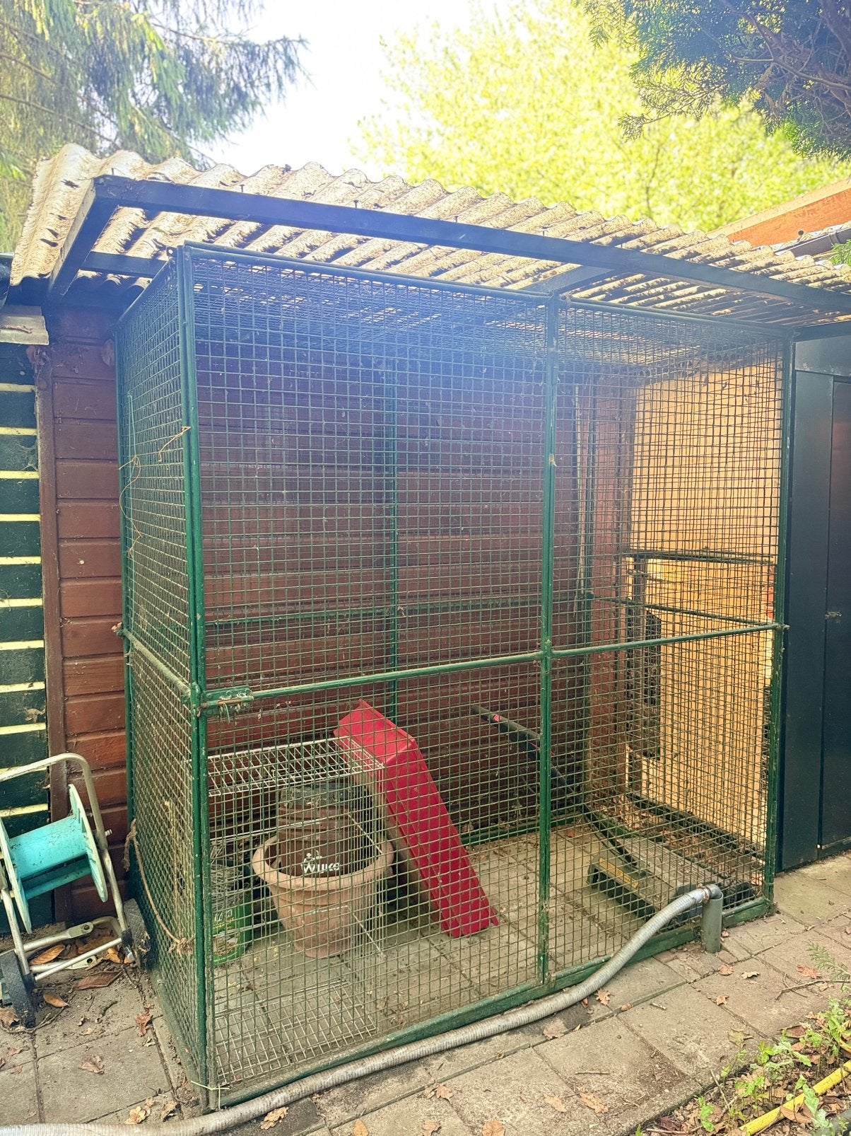 Vogel voliere, Ophalen, Zo goed als nieuw, Metaal, Volière