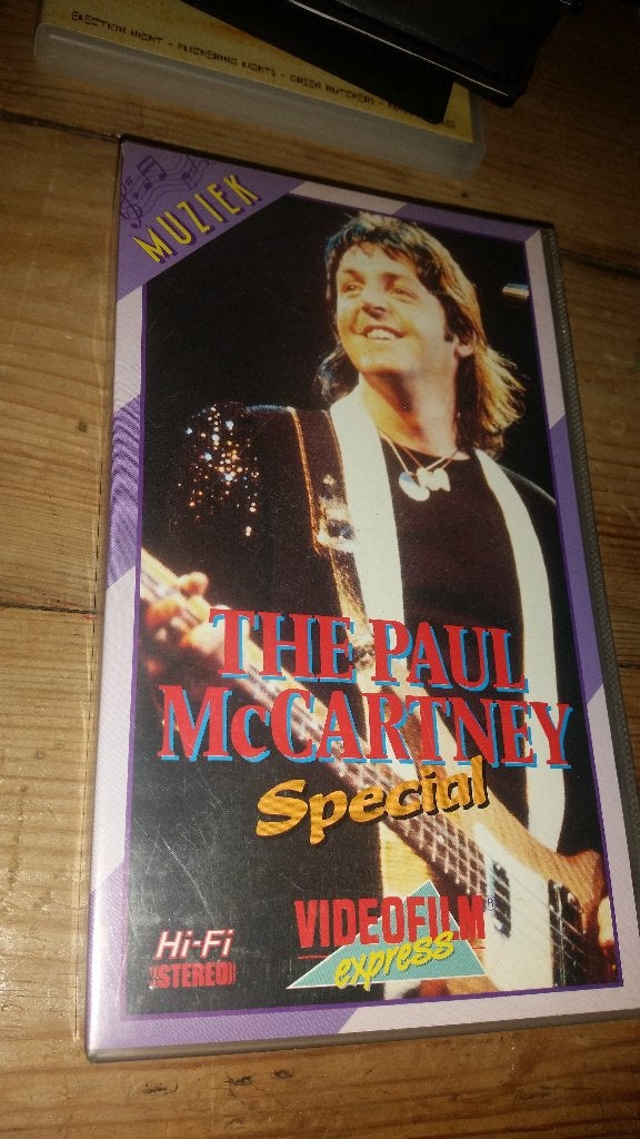 FILM THE PAUL MCCARTNEY SPECIAL THE BEATLES JOHN LENNON, Alle leeftijden, Muziek en Concerten, Ophalen of Verzenden, Zo goed als nieuw