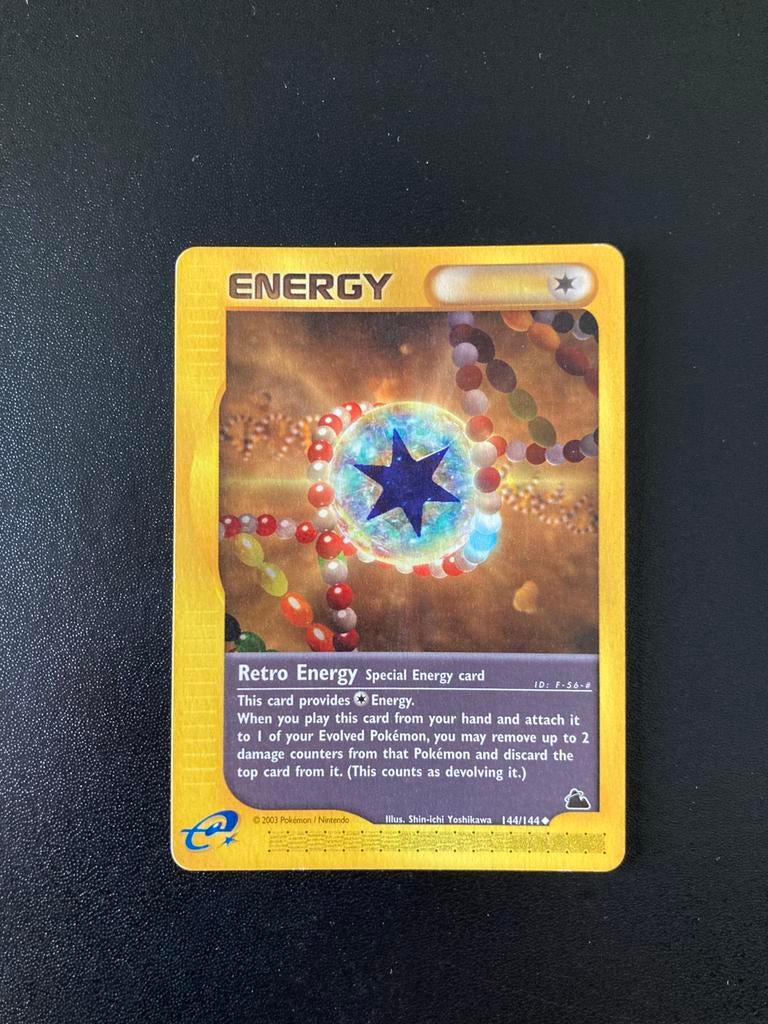Pokemon kaart Retro Energy, Ophalen of Verzenden, Zo goed als nieuw
