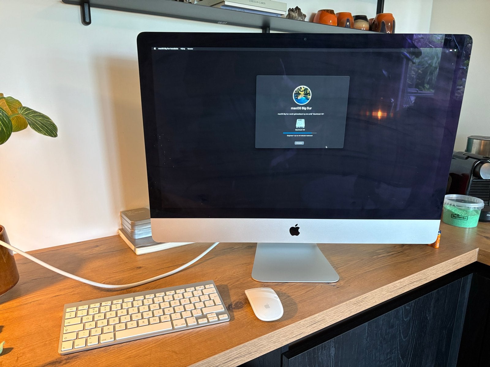 Apple iMac 27” Retina 5K – 24GB RAM – 1TB, Computers en Software, Apple Desktops, Ophalen, Gebruikt, HDD, IMac