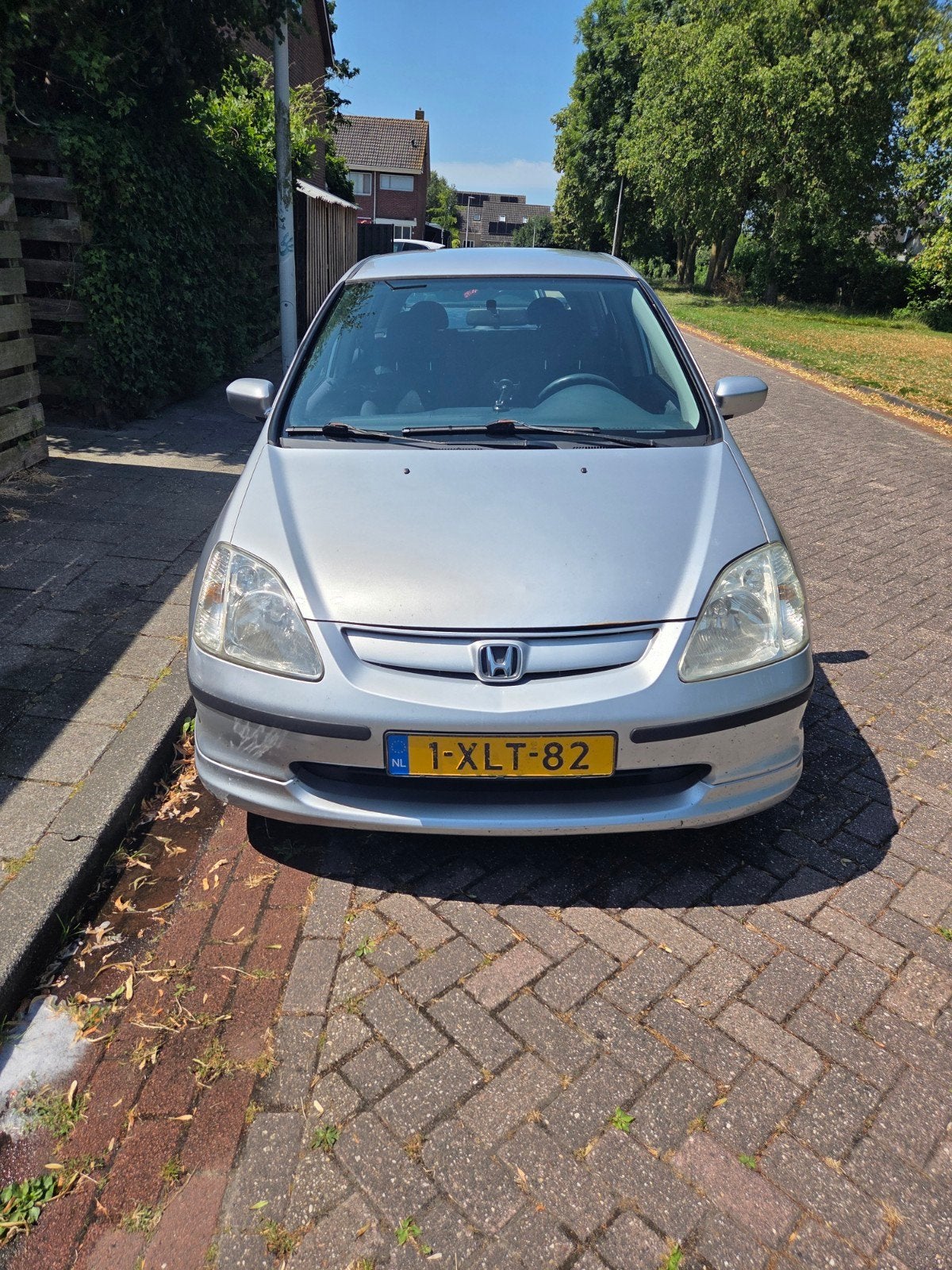 Honda 2002 Grijs, Auto's, Honda, 49 €/maand, 1200 kg, Handgeschakeld, 500 kg