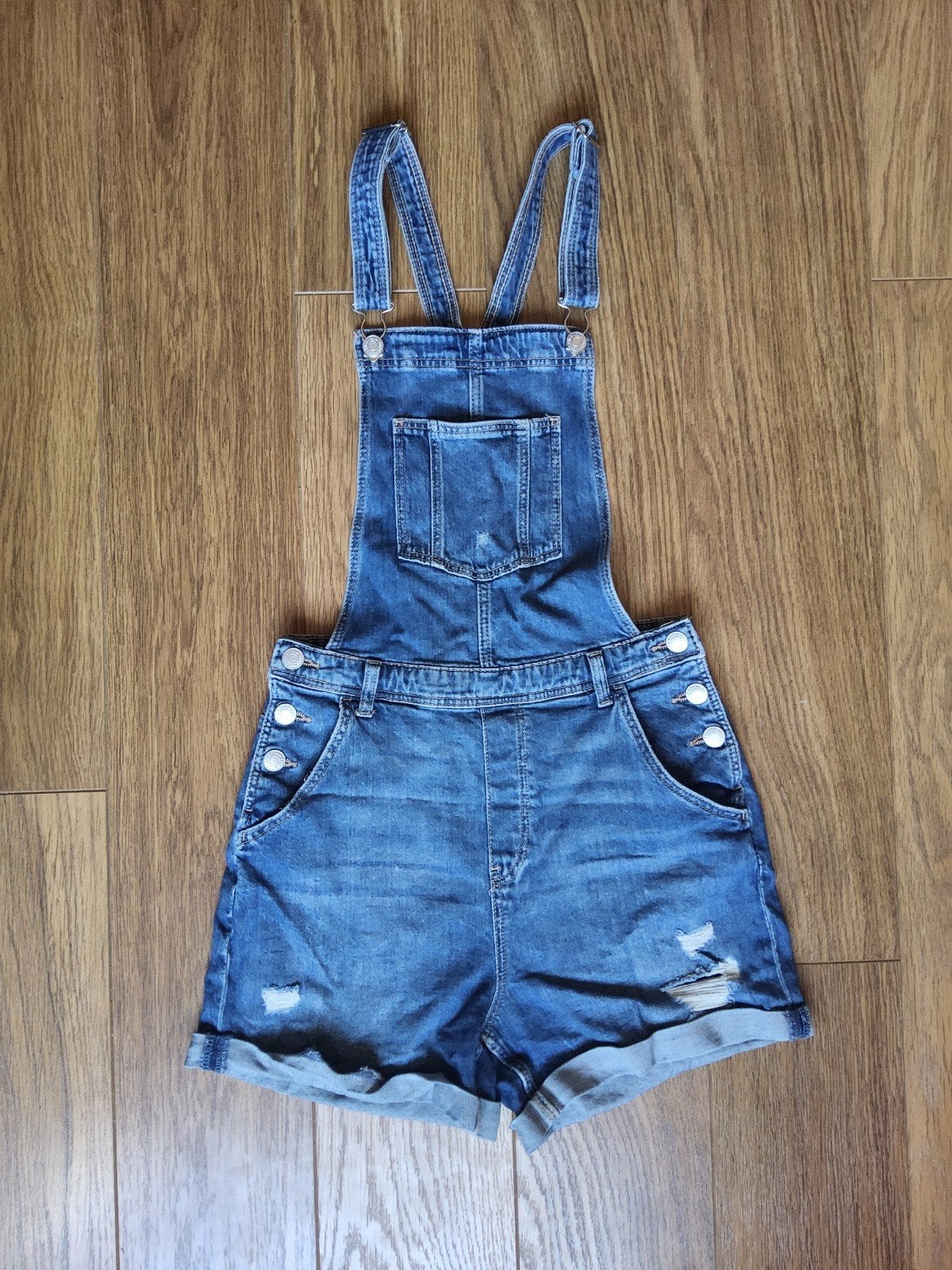 tuinbroek kort 170 H&M, Broek, Meisje, H&M, Ophalen of Verzenden