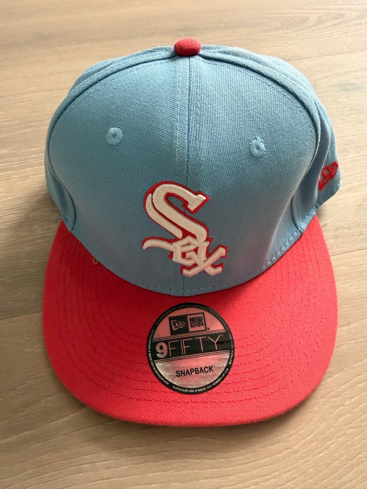New Era 9Fifty Chicago White Sox Snapback Pet, Ophalen of Verzenden, Zo goed als nieuw, One size fits all, Pet