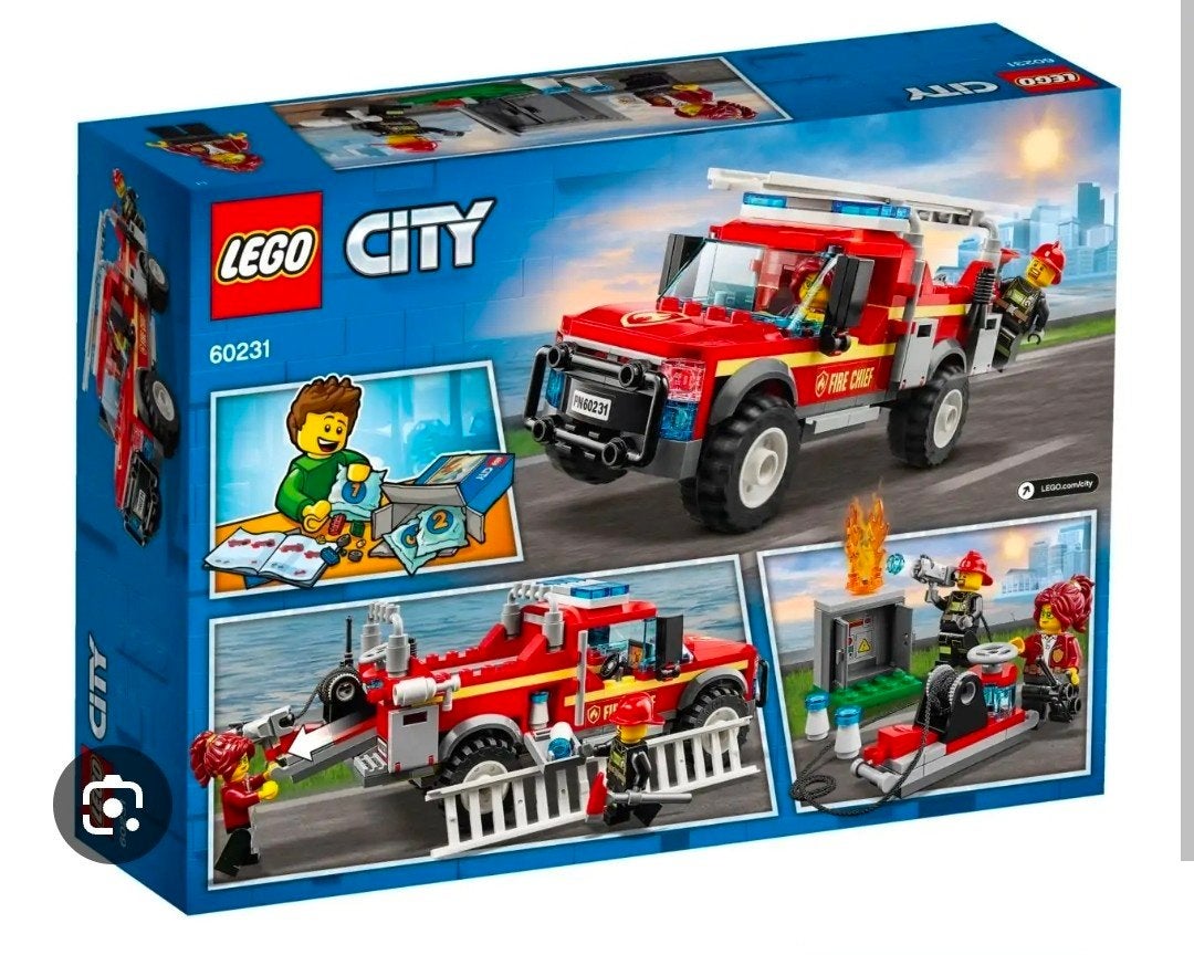 Lego City Brandweerwagen Set 60231 Compleet met Boekjes, Kinderen en Baby's, Speelgoed | Duplo en Lego, City, Lego, Compleet, Ophalen of Verzenden
