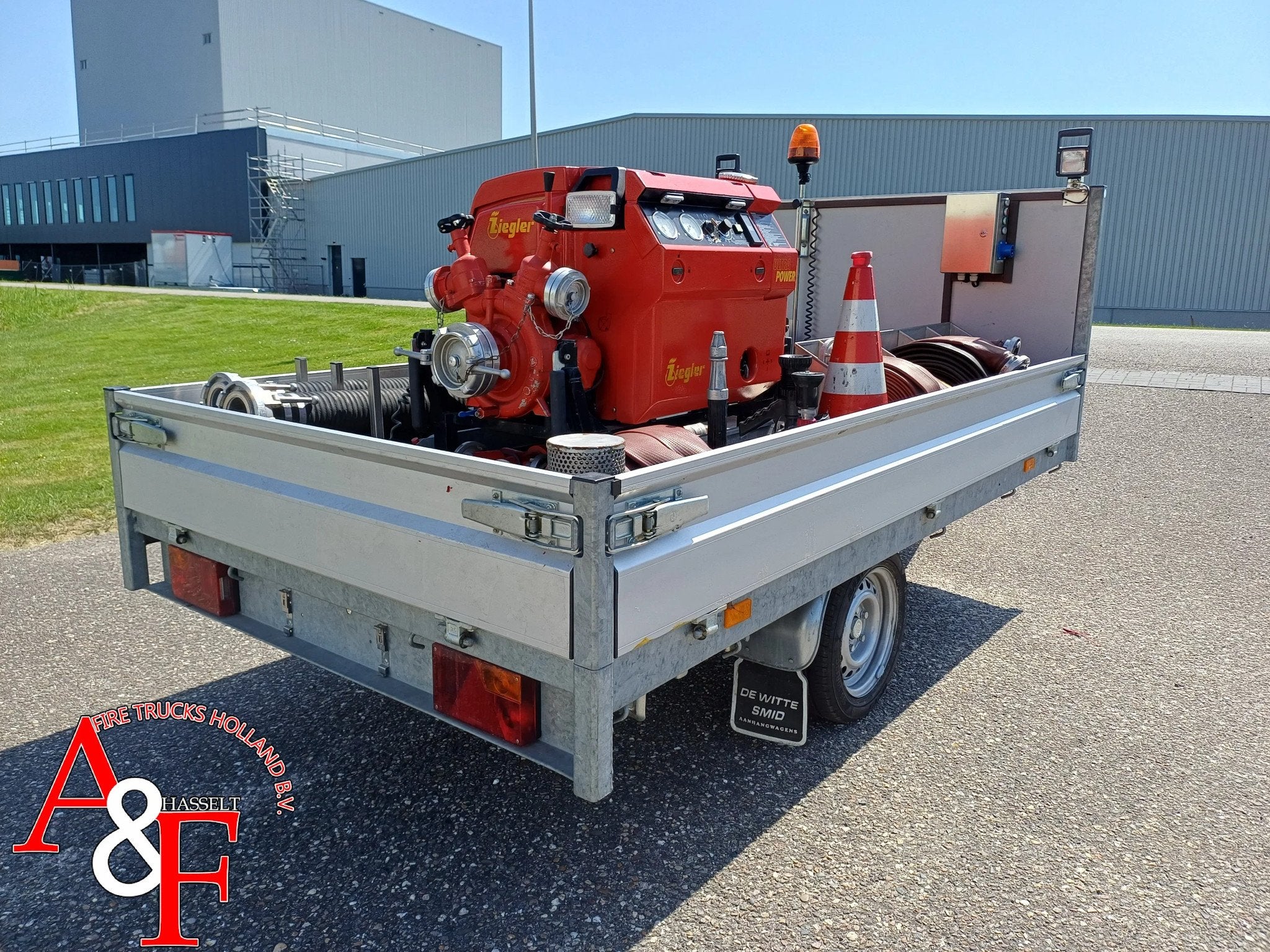 Hapert AL750 Ziegler Ultra Power (bj 2006), Auto's, Overige merken, Bedrijf, Rood, BTW verrekenbaar