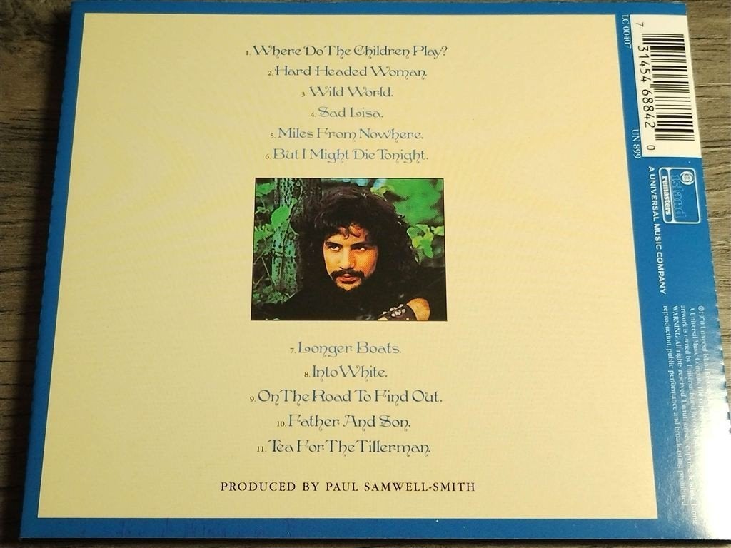 Cat Stevens ‎– Tea For The Tillerman [Remaster], Ophalen of Verzenden, Zo goed als nieuw, Pop