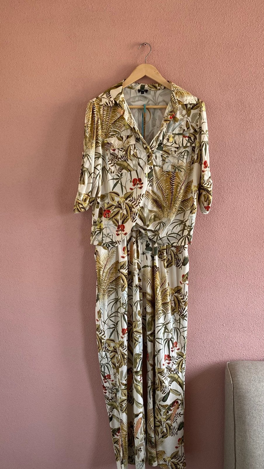 K Design Jumpsuit, Kleding | Dames, Ophalen of Verzenden, Gedragen, Maat 42/44 (L), Meerkleurig