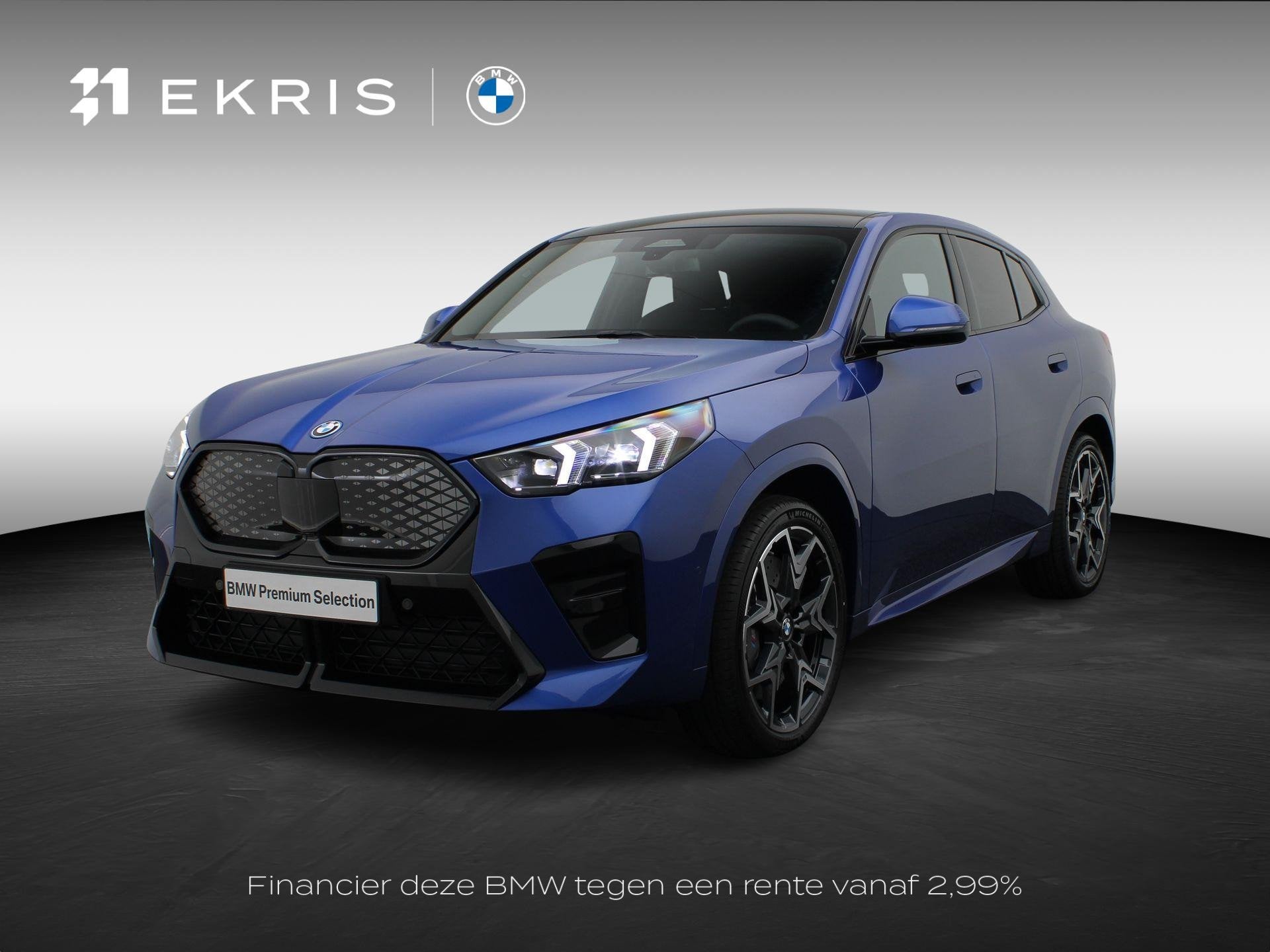 BMW iX2 eDrive20 M Sport Edition | M Sportpakket Pro | SoH 1, Auto's, BMW, IX2, Met garantie (alle), Blauw, 67 kWh