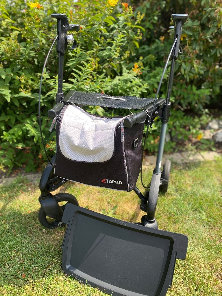 Topro troja rollator lichtgewicht met dienblad, Diversen, Rollators, Ophalen, Lichtgewicht