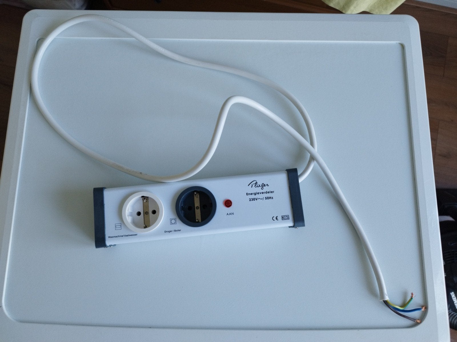Plieger Energieverdeler voor wasmachine en droger, Ophalen of Verzenden, Zo goed als nieuw
