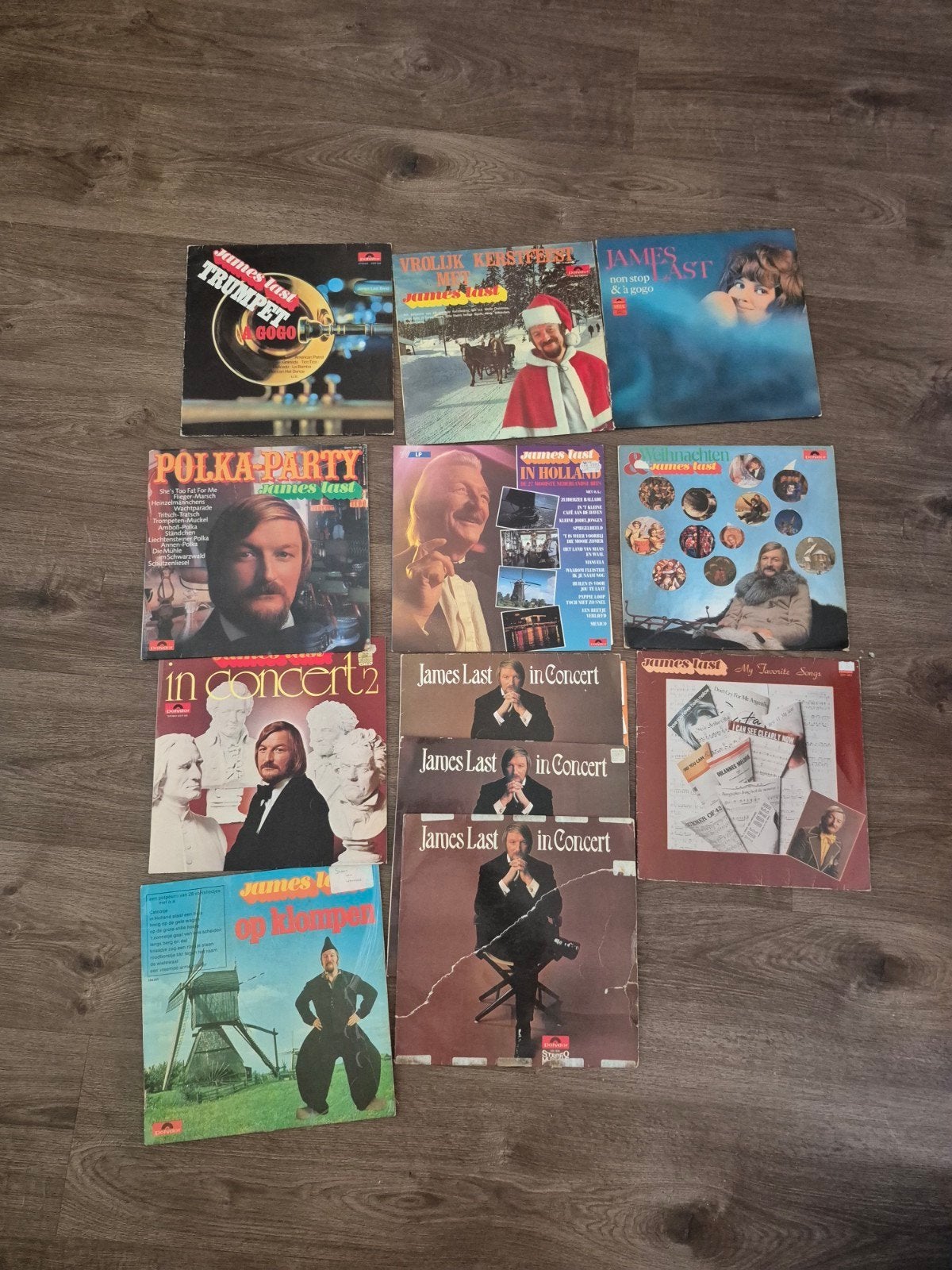 James Last LP collectie - 10 albums, LP, Gebruikt, Pop, Ophalen of Verzenden