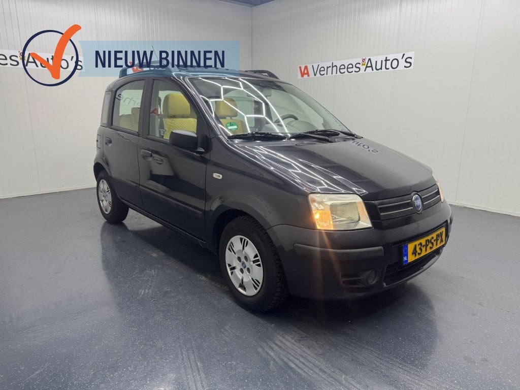 Fiat Panda 1.2 Sky (bj 2004), Auto's, Stof, Gebruikt, Zwart, Origineel Nederlands