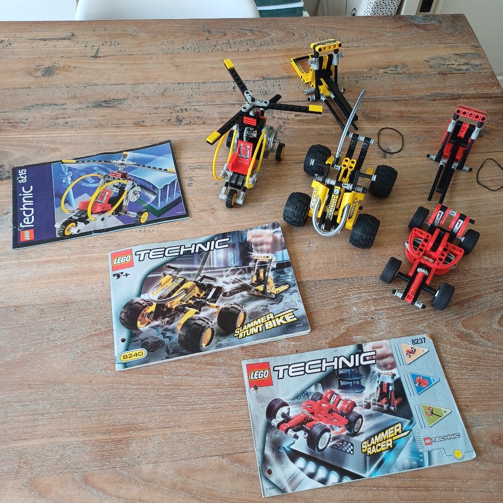 Lego Technic partij met 3 sets, Lego, Ophalen of Verzenden, Zo goed als nieuw, Technic