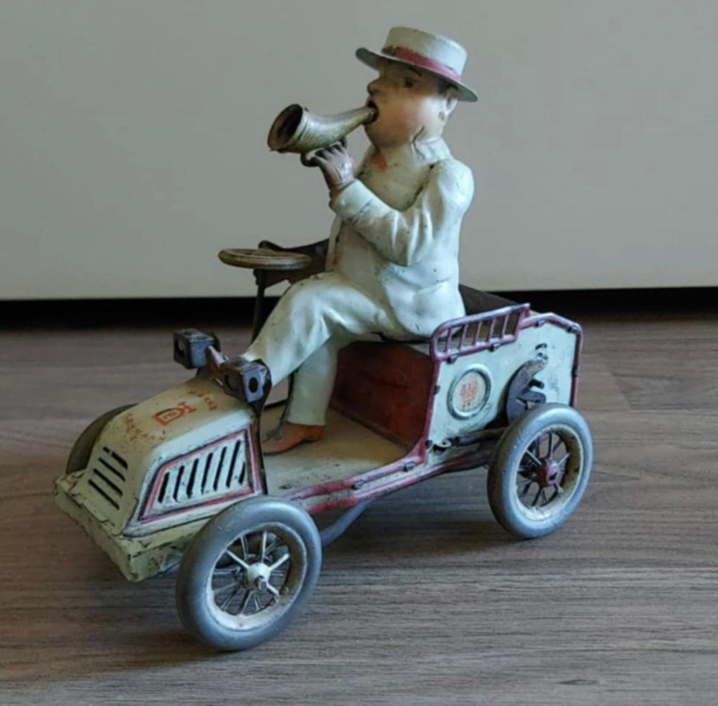 Zeer mooie Lehmann “Tut Tut” 1903 eerste versie., Antiek en Kunst, Ophalen of Verzenden