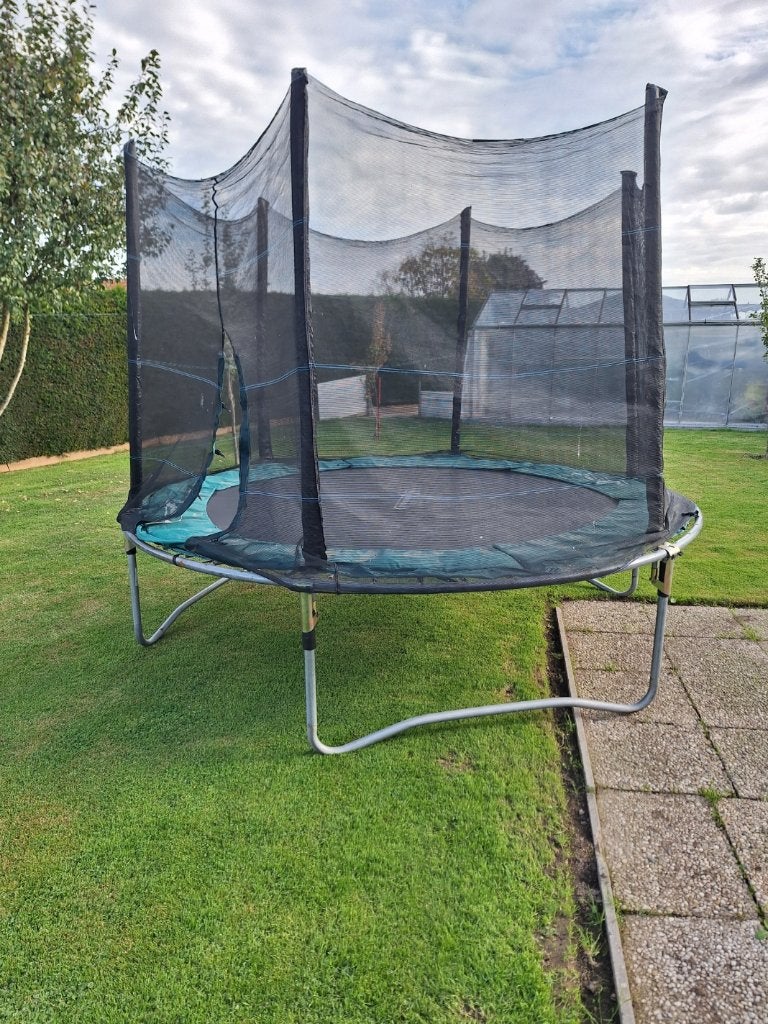 trampoline, Ophalen of Verzenden, Gebruikt, Overige materialen, Overige typen