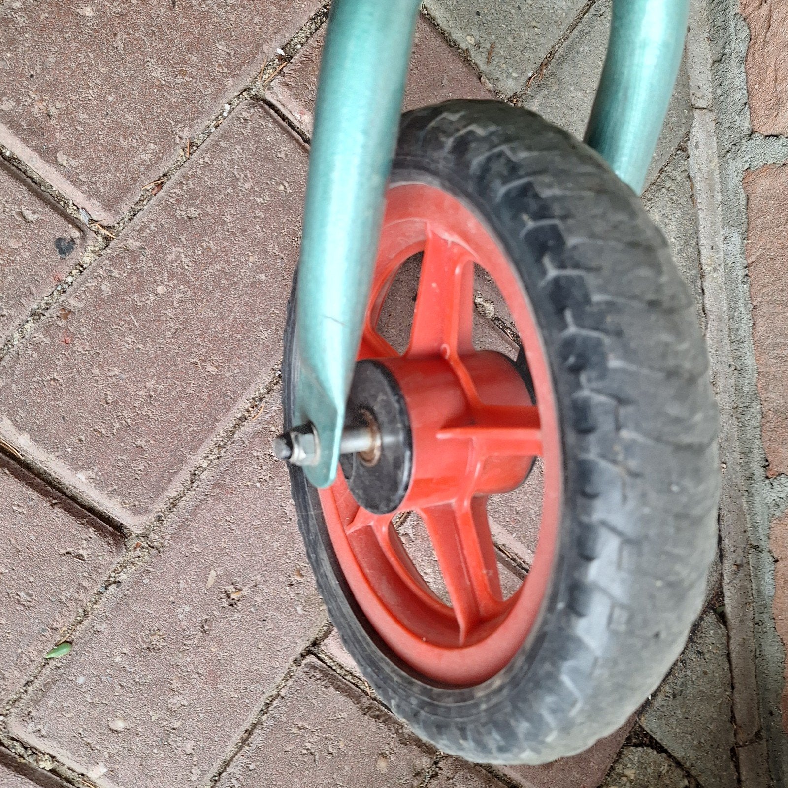 Loopfietsje met hammerite behandeld, Ophalen, Gebruikt, Loopfiets