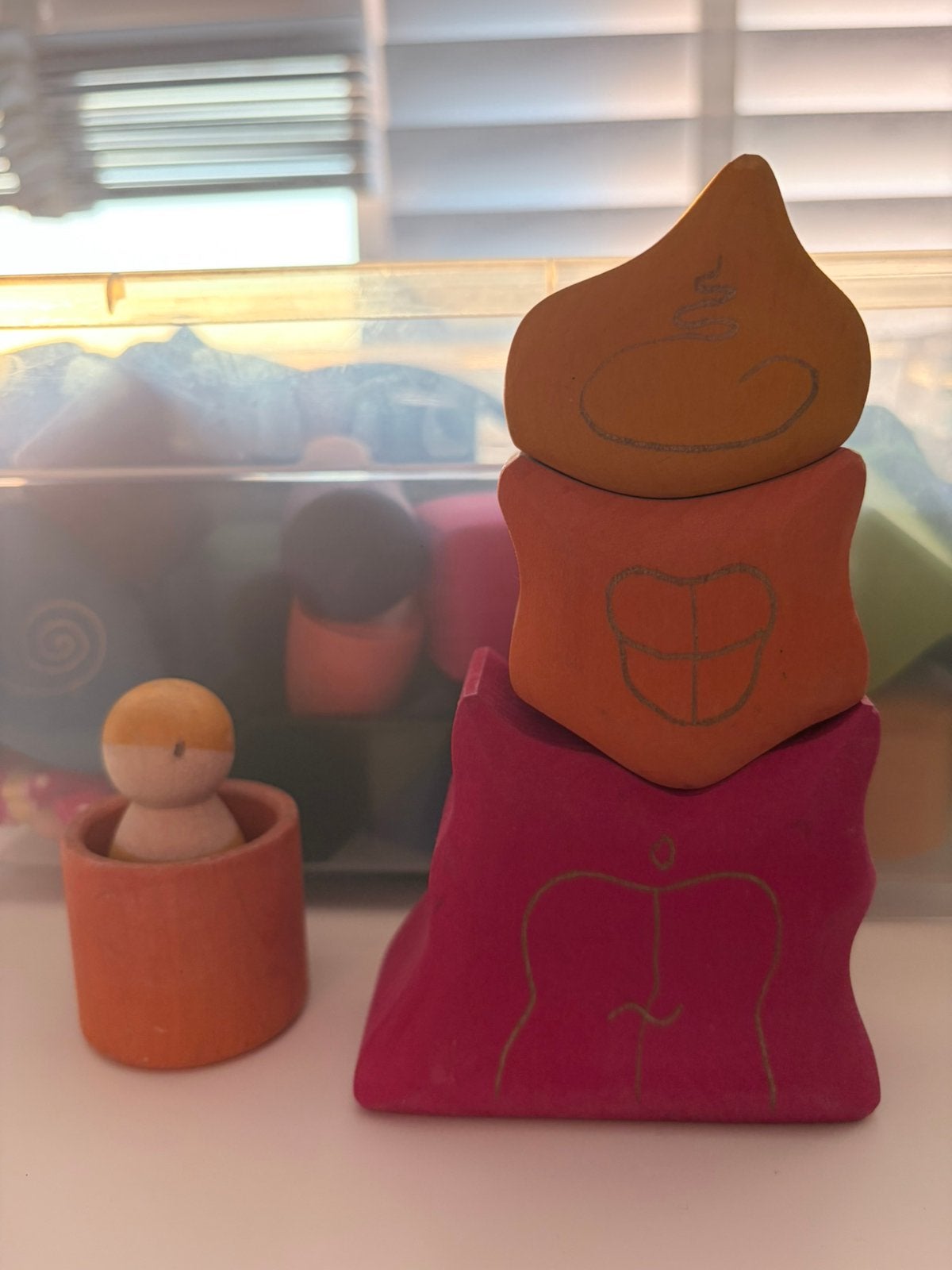Grimms (div.regenboogvriendjes, kabouterhuisjes, poppenhuis), Kinderen en Baby's, Speelgoed | Houten speelgoed, Ophalen of Verzenden