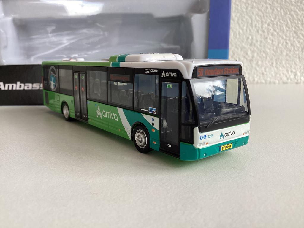 VDL Ambassador Arriva Z-Holland (lijn 50 Haarlem) 1:87 Nieuw, Hobby en Vrije tijd, Modelauto's | 1:87, Ophalen of Verzenden, Nieuw