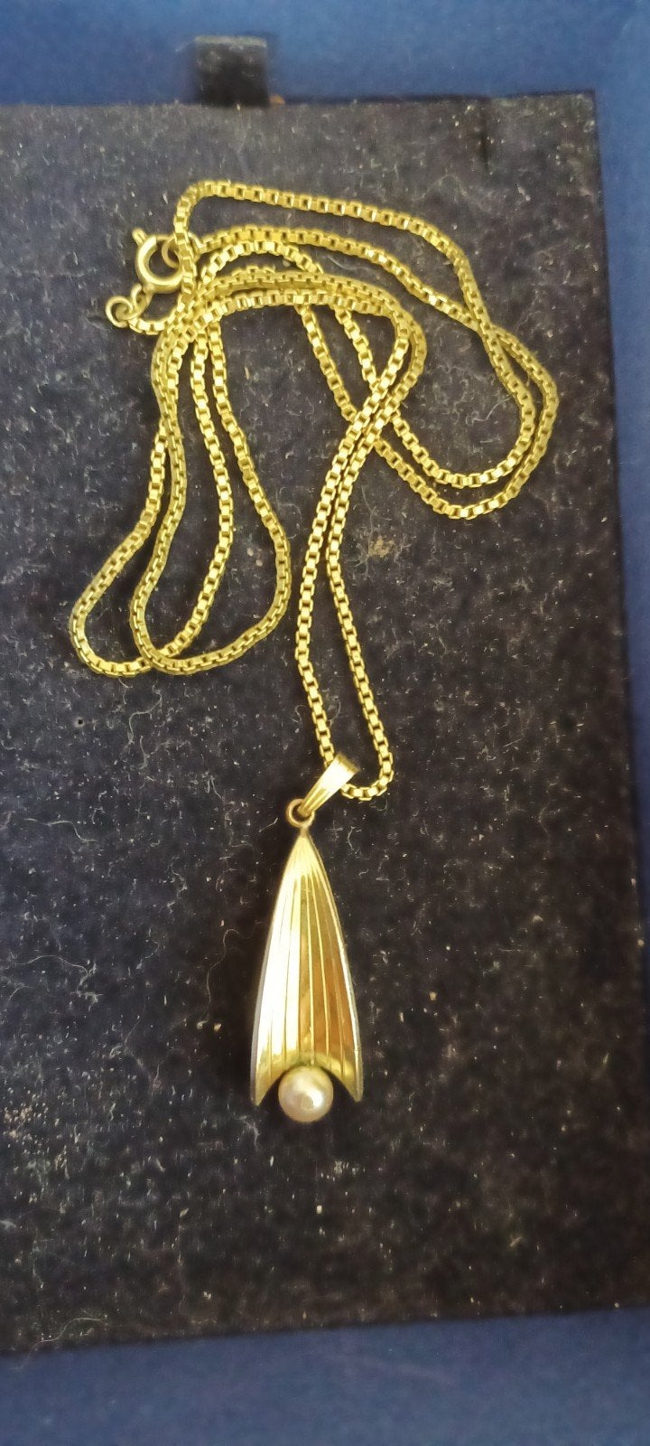 Ketting double met hanger van Amerik K & L, Met hanger, Gebruikt, Ophalen of Verzenden, Goud