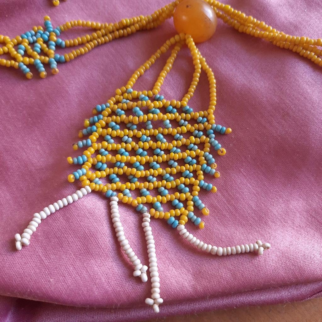 Tribal Indiaanse Ketting USA, Verzenden, Zilver, Overige materialen