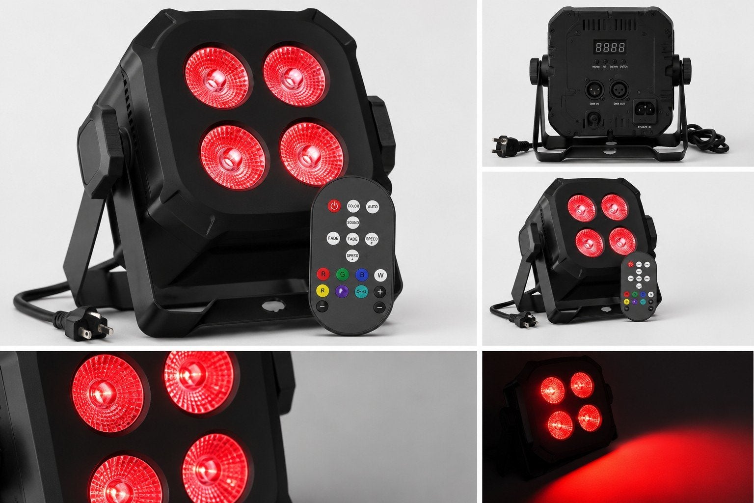 8 led parren tekoop, Muziek en Instrumenten, Licht en Laser, Ophalen of Verzenden, Nieuw, Licht, Kleur