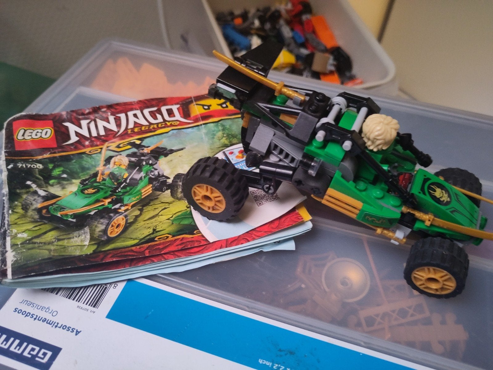 Lego Ninjago 71700 compleet en origineel, Ophalen of Verzenden, Zo goed als nieuw