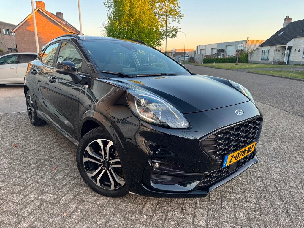 Ford PUMA 1.0 EcoBoost ST-Line Automaat, Xenon, Cruise, 125 pk, Euro 6, Zwart, Bedrijf