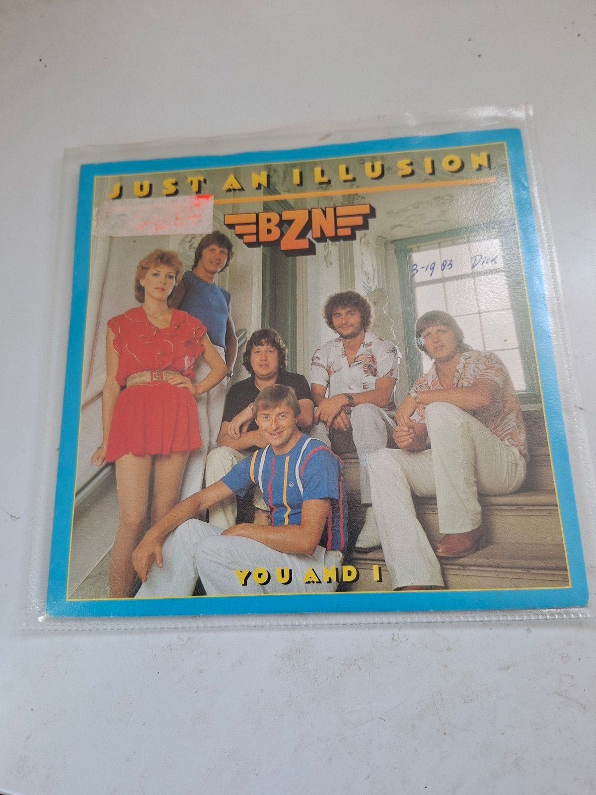 BZN - Just An Illusion / You And I - 7 inch single, Cd's en Dvd's, Gebruikt, 7 inch, EP, Nederlandstalig