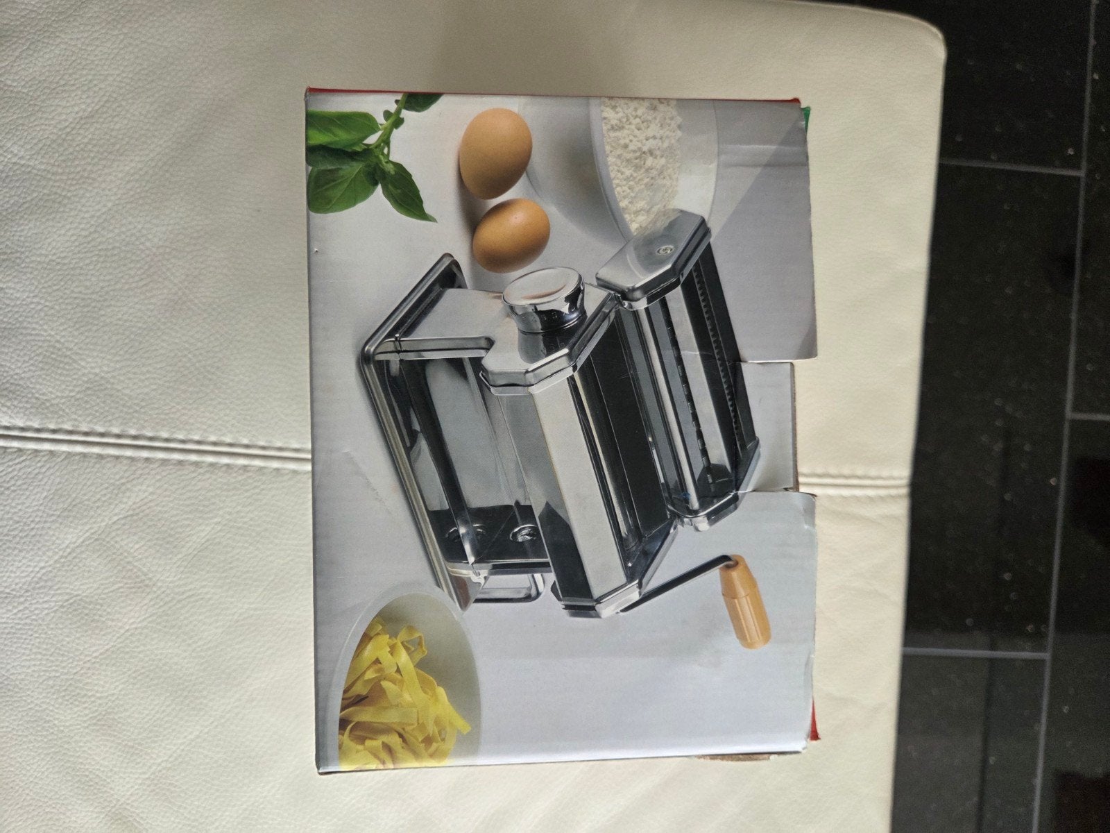 Pasta machine, Ophalen, Zo goed als nieuw