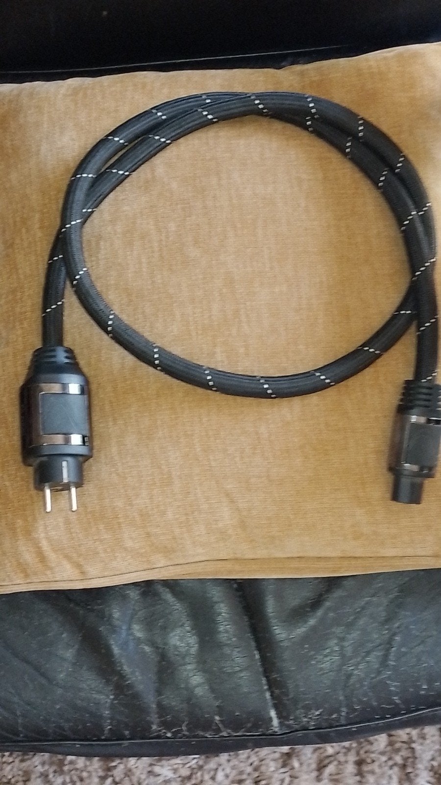 PS Audio PerfectWave AC-3 Stroomkabel 1.5m, Ophalen of Verzenden, Zo goed als nieuw, Minder dan 2 meter, Overige kabels