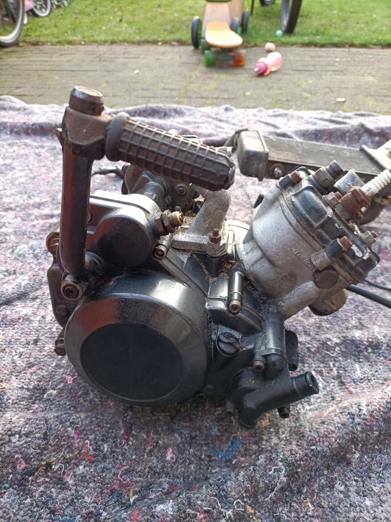 Franco Morini G30 motorblok met startmotor en 70cc cilinder, Fietsen en Brommers, Ophalen of Verzenden, Gebruikt, Blok