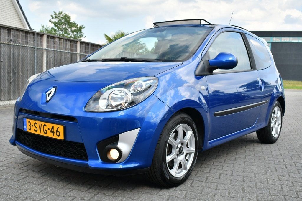 Renault Twingo 1.2-16V Dynamique Automaat 81.600KM | Panodak, Auto's, Gebruikt, 31 €/maand, 4 cilinders, Bedrijf