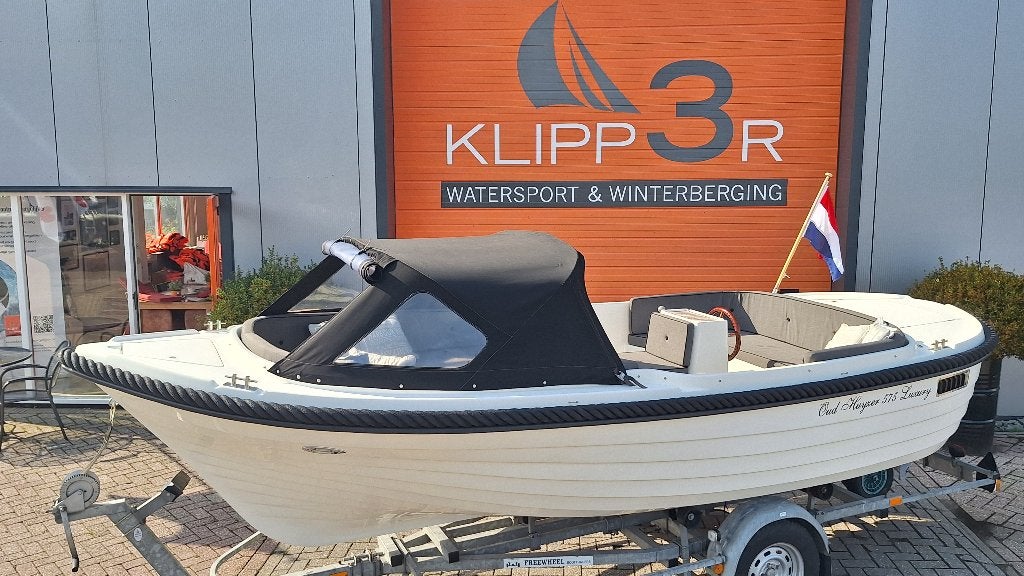 Oud Huijzer 575 Luxury | Tohatsu 15PK | BUN | 1e eigenaar!, Watersport en Boten, Tender, Zo goed als nieuw, Oud Huijzer, Ophalen