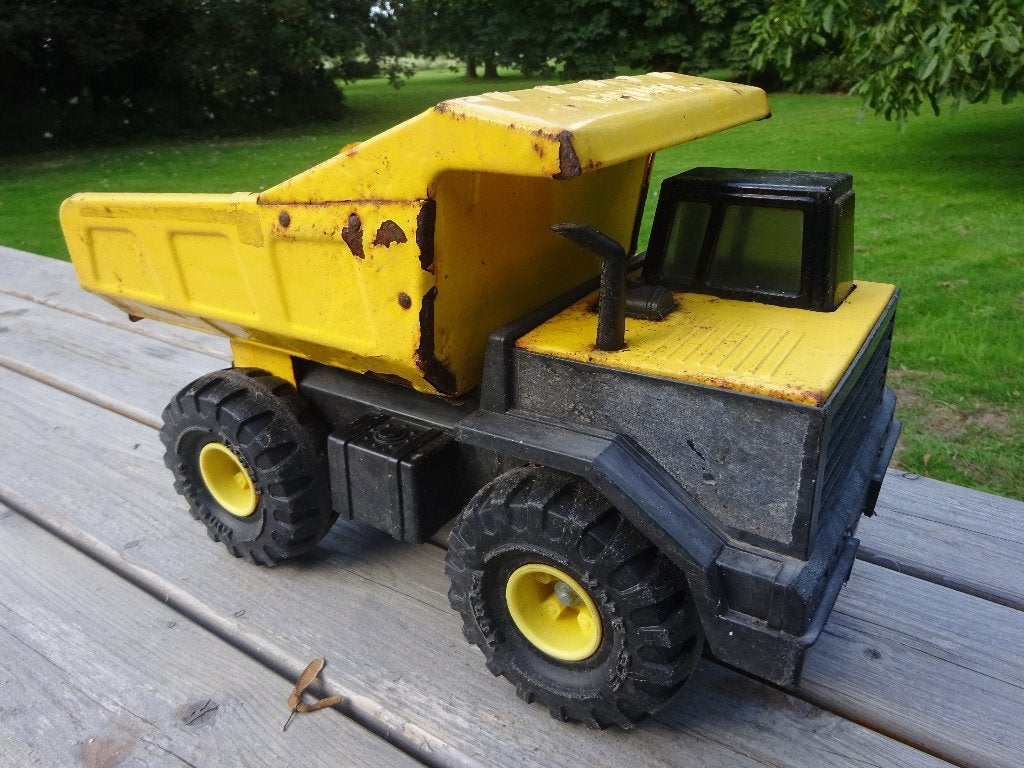 Tonka vrachtwagen Mighty Dump, Verzamelen, Ophalen of Verzenden, Gebruikt
