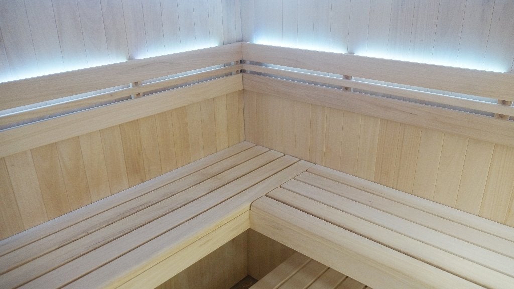 Interline Royal Deluxe Sauna Showroommodel, Sport en Fitness, Gezondheidsproducten en Wellness, Nieuw, Overige typen, Ophalen of Verzenden