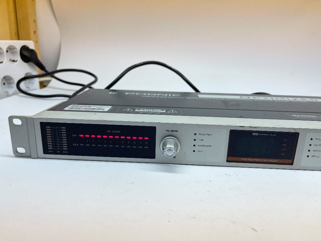PHONIC i 7100 digitale Feedback Silencer/onderdrukker, Muziek en Instrumenten, N, Ophalen of Verzenden, N, N